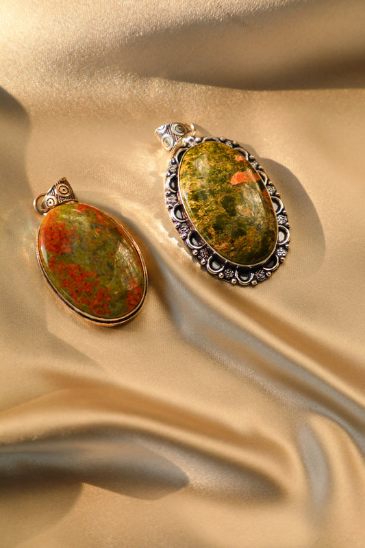 Unakite Pendant