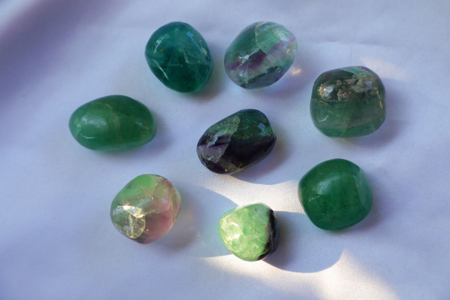 Flourite Tumbles