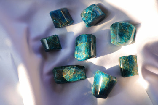 Blue Apatite Tumble