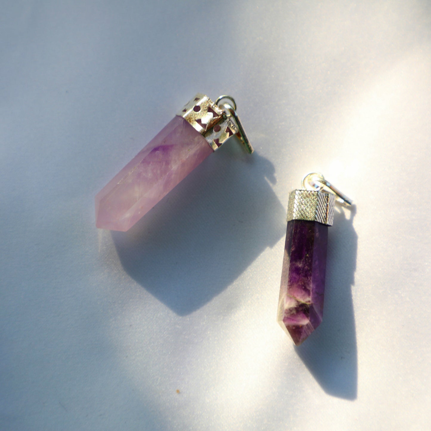 Natural Amethyst stone known for enhancing intuition and emotional balance