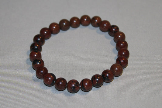 Mahogany Obsidian: A Volcanic Glass with Healing Properties for Emotional Balance and Stress Relief. Best for Scorpio and Sagittarius Zodiac Signs.